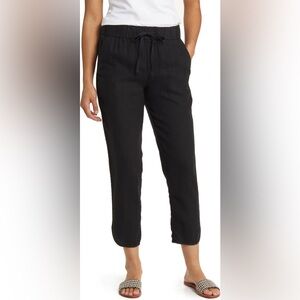 New! Caslon Tulip Hem Linen Pants